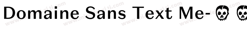 Domaine Sans Text Me字体转换